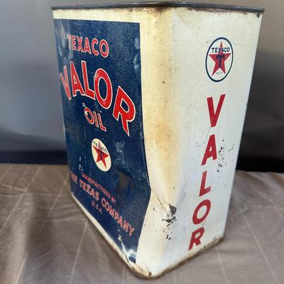 Antique Texaco Valor Oil Can