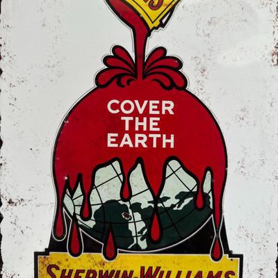 Antique Sherwin-Williams Paints Sign
