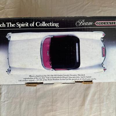 Jim Beam Decanter - 1954 Series Corvette