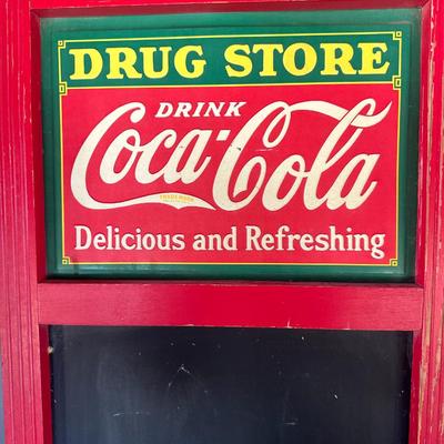 Coca Cola Hanging Chalkboard