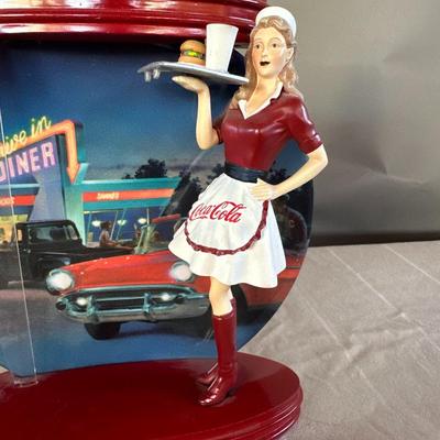 Vintage Coca Cola Memories - Limited Edition Diner Plate & Display