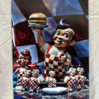 Bob's Big Boy Metal Artwork