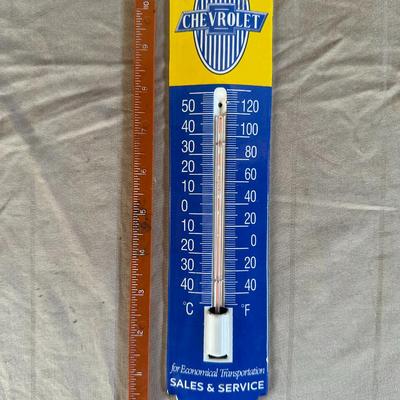 Antique Chevrolet Thermometer