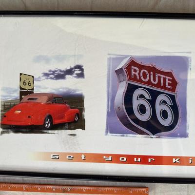 Historic Route 66 Framed Picture