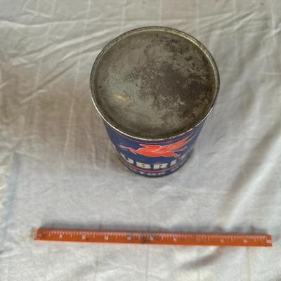 Lubrite Motor Oil Can