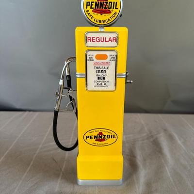 Penzoil Yellow Model Gas Pump
