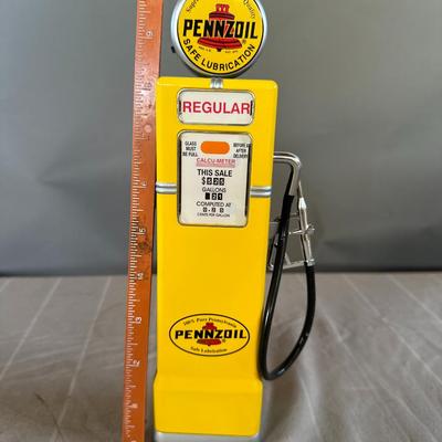 Penzoil Yellow Model Gas Pump