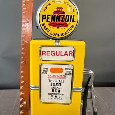 Penzoil Yellow Model Gas Pump