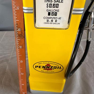 Penzoil Yellow Model Gas Pump