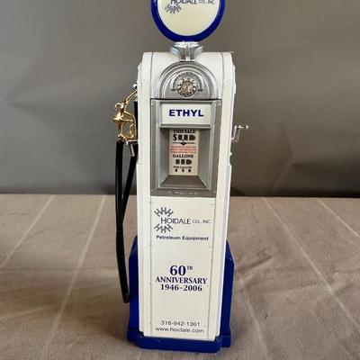 Hoidale Vintage Model Gas Pump 60th Anniversary