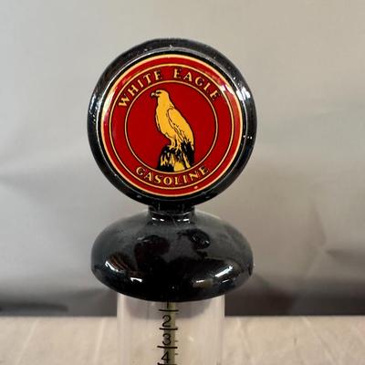 White Eagle Gasoline Model Gas Pump - Small