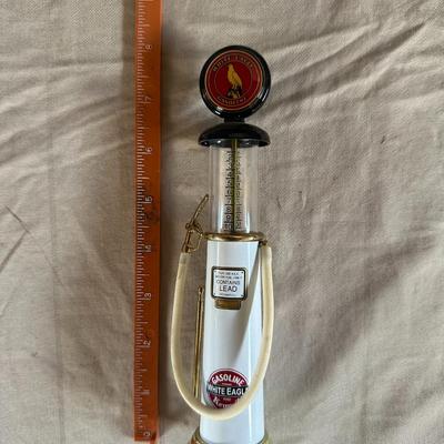 White Eagle Gasoline Model Gas Pump - Small