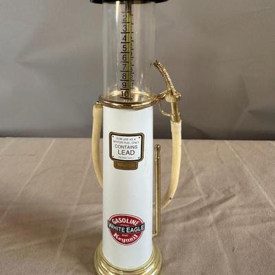 White Eagle Gasoline Model Gas Pump - Small