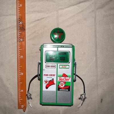 Texaco Fire Chief/Sky Chief Green Model Gas Pump - Small