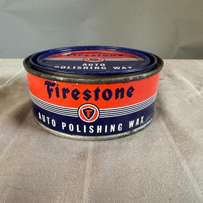 Antique Firestone Auto Polishing Wax