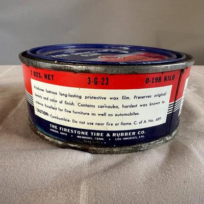 Antique Firestone Auto Polishing Wax