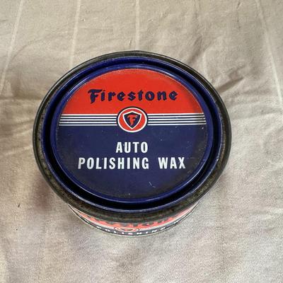 Antique Firestone Auto Polishing Wax