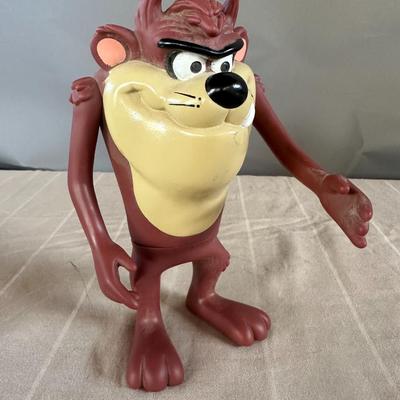 Tazmanian Devil Rubber Figurine