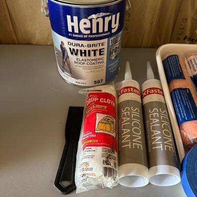 WHITE ROOF COATING AND PAINTING SUPPLIES