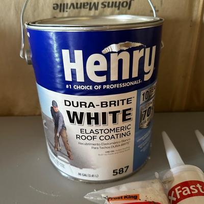 WHITE ROOF COATING AND PAINTING SUPPLIES