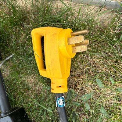 CAMCO POWER GRIP DOGBONE ADAPTER & A SURGE GUARD RV POWER PROTECTION