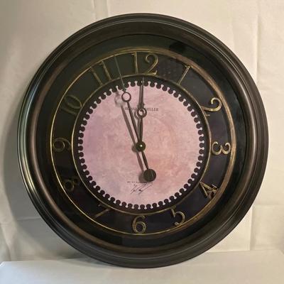 Beautiful Howard Miller 26in Wall Clock, (Large)