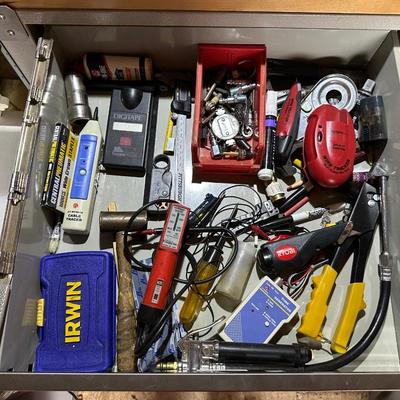 DRAWER FULL OF TOOLS AND GADGETS
