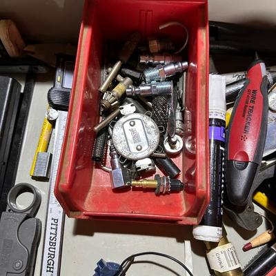 DRAWER FULL OF TOOLS AND GADGETS