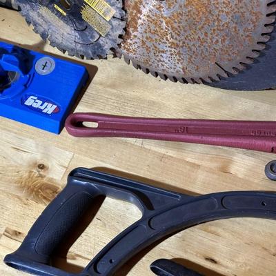 SAW BLADES, HAND TOOLS AND MORE