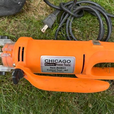 DREMEL, CUT OUT TOOL AND A BELT SANDER