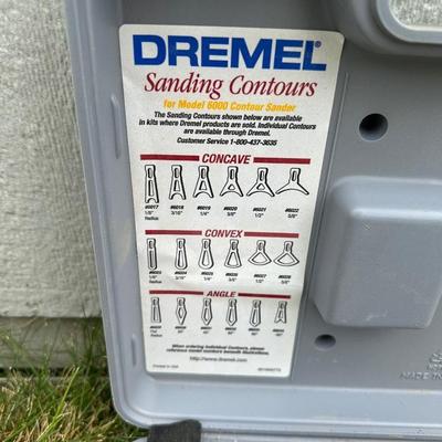 DREMEL, CUT OUT TOOL AND A BELT SANDER