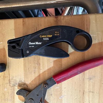 A VARIETY OF HAND TOOLS