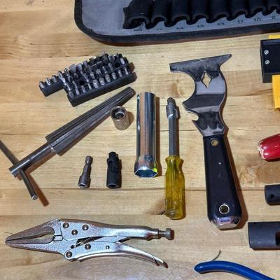 HAND TOOLS AND A SOCKET HOLDER