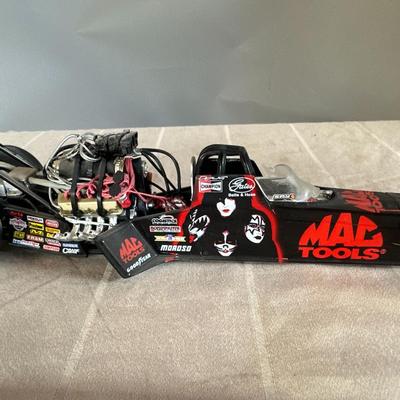 1:24 2001 Doug Kalitta KISS Rock Band MAC TOOLS Top Fuel Dragster NHRA