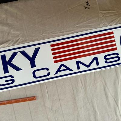 Isky Racing Cams Hanging Metal Sign