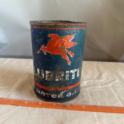 Antique Lubrite Motor Oil Can