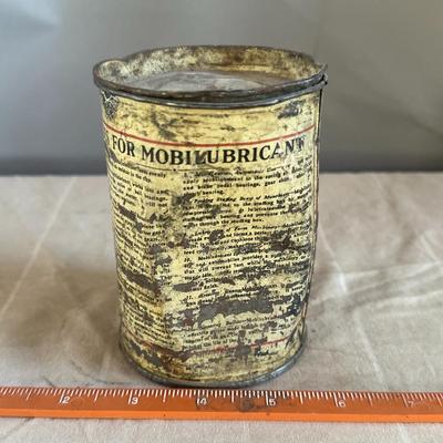 Mobilubricant Antique Oil Can