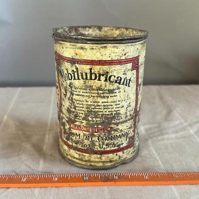 Mobilubricant Antique Oil Can