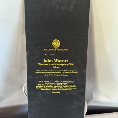 The Bradford Exchange: John Wayne: Western Icon Masterpiece Wall Décor