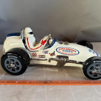 1971 Heritage Ezra Brooks Race Car Decanter Bottle