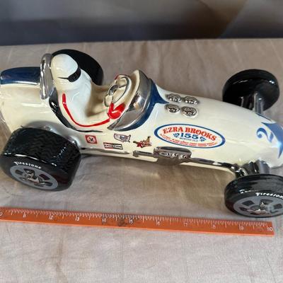 1971 Heritage Ezra Brooks Race Car Decanter Bottle
