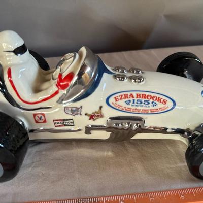 1971 Heritage Ezra Brooks Race Car Decanter Bottle