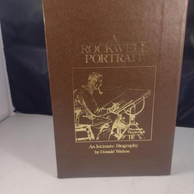 'A Rockwell Portrait: An Intimate Biography' by Donald Walton- Limited Edition, Signed by Author (Choice B)