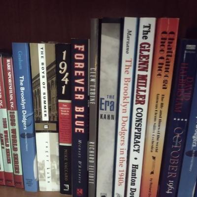 Collection of Sports Books and DVDs- Mostly Baseball