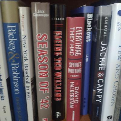 Collection of Sports Books and DVDs- Mostly Baseball