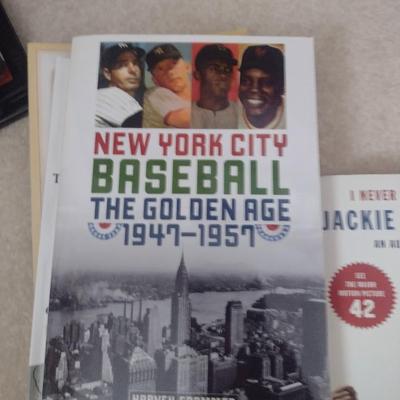 Collection of Sports Books and DVDs- Mostly Baseball