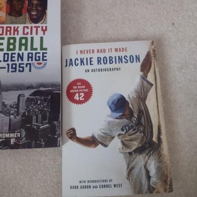 Collection of Sports Books and DVDs- Mostly Baseball