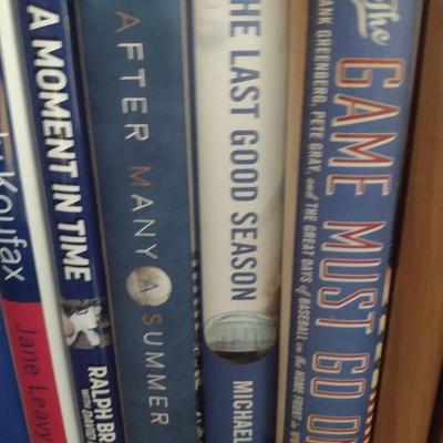 Collection of Sports Books and DVDs- Mostly Baseball