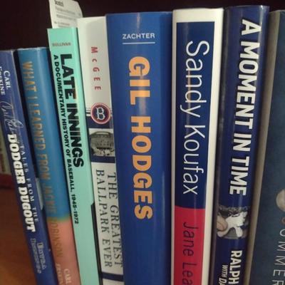 Collection of Sports Books and DVDs- Mostly Baseball