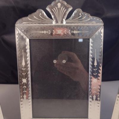 Group of Etched Picture Frames